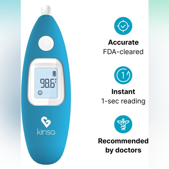 Kinsa SmartEar Ear Smart App Connected Thermometer - Picture 2 of 6